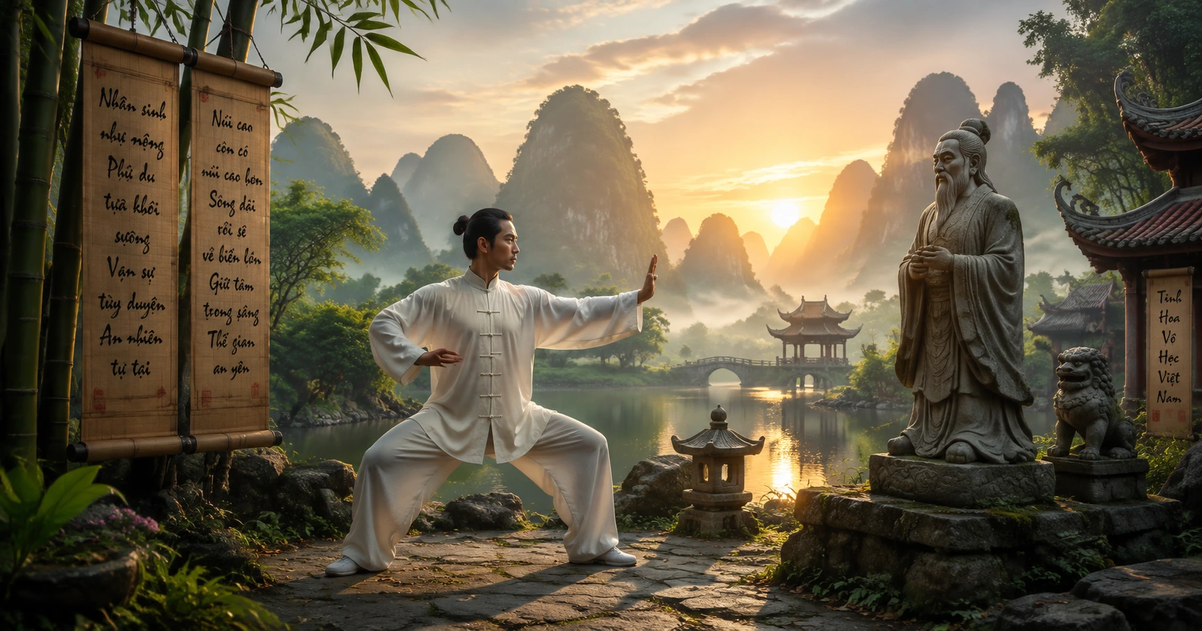 Thơ về võ thuật: Những cảm xúc và truyền thống trong từng câu chữ - image 2